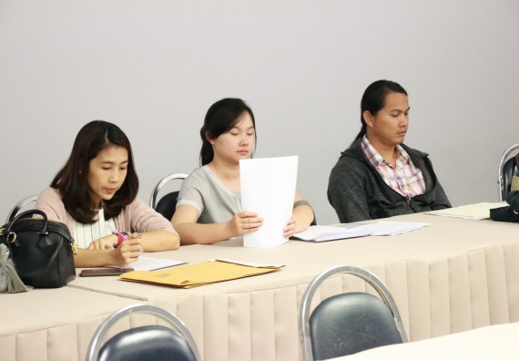 ภาพกิจกรรม คณะวิทยาศาสตร์และเทคโนโลยี จัดอบรมเชิงปฏิบัติการเรื่องการพัฒนาบุคลากรเข้าสู่ตำแหน่งทางวิชาการ และอบรมทักษะภาษาอังกฤษให้กับบุคลากรสายสอนและสายสนับสนุน