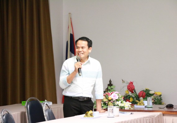 ภาพกิจกรรม คณะวิทยาศาสตร์และเทคโนโลยี จัดอบรมเชิงปฏิบัติการเรื่องการพัฒนาบุคลากรเข้าสู่ตำแหน่งทางวิชาการ และอบรมทักษะภาษาอังกฤษให้กับบุคลากรสายสอนและสายสนับสนุน