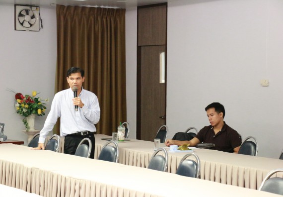 ภาพกิจกรรม คณะวิทยาศาสตร์และเทคโนโลยี จัดอบรมเชิงปฏิบัติการเรื่องการพัฒนาบุคลากรเข้าสู่ตำแหน่งทางวิชาการ และอบรมทักษะภาษาอังกฤษให้กับบุคลากรสายสอนและสายสนับสนุน