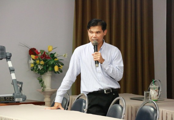 ภาพกิจกรรม คณะวิทยาศาสตร์และเทคโนโลยี จัดอบรมเชิงปฏิบัติการเรื่องการพัฒนาบุคลากรเข้าสู่ตำแหน่งทางวิชาการ และอบรมทักษะภาษาอังกฤษให้กับบุคลากรสายสอนและสายสนับสนุน