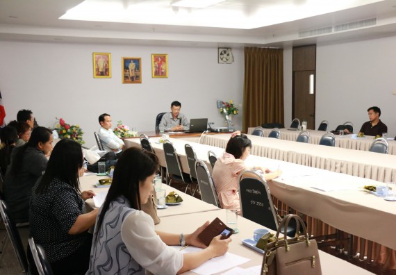 ภาพกิจกรรม คณะวิทยาศาสตร์และเทคโนโลยี จัดอบรมเชิงปฏิบัติการเรื่องการพัฒนาบุคลากรเข้าสู่ตำแหน่งทางวิชาการ และอบรมทักษะภาษาอังกฤษให้กับบุคลากรสายสอนและสายสนับสนุน