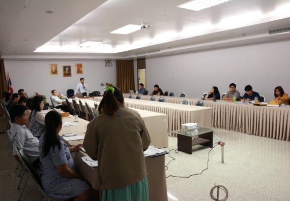 ภาพกิจกรรม คณะวิทยาศาสตร์และเทคโนโลยี จัดอบรมเชิงปฏิบัติการเรื่องการพัฒนาบุคลากรเข้าสู่ตำแหน่งทางวิชาการ และอบรมทักษะภาษาอังกฤษให้กับบุคลากรสายสอนและสายสนับสนุน