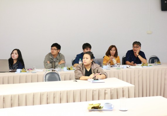 ภาพกิจกรรม คณะวิทยาศาสตร์และเทคโนโลยี จัดอบรมเชิงปฏิบัติการเรื่องการพัฒนาบุคลากรเข้าสู่ตำแหน่งทางวิชาการ และอบรมทักษะภาษาอังกฤษให้กับบุคลากรสายสอนและสายสนับสนุน