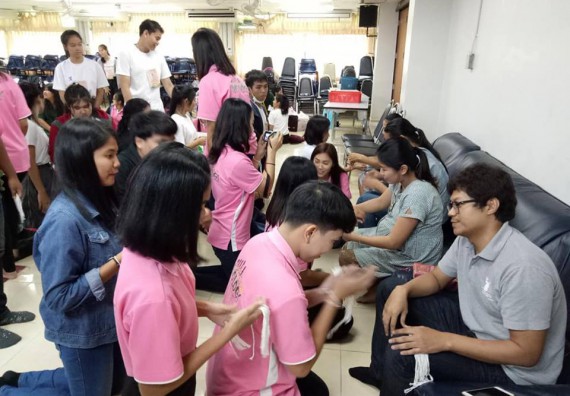 ภาพกิจกรรม โปรแกรมวิชาชีววิทยา จัดกิจกรรมเตรียมความพร้อมนักศึกษา รับน้อง และทำบุญโปรแกรมชีววิทยา