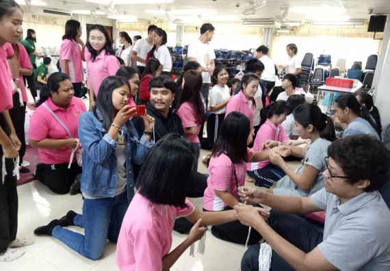 ภาพกิจกรรม โปรแกรมวิชาชีววิทยา จัดกิจกรรมเตรียมความพร้อมนักศึกษา รับน้อง และทำบุญโปรแกรมชีววิทยา