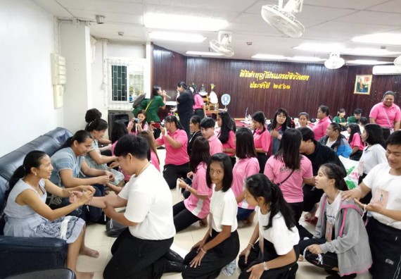 ภาพกิจกรรม โปรแกรมวิชาชีววิทยา จัดกิจกรรมเตรียมความพร้อมนักศึกษา รับน้อง และทำบุญโปรแกรมชีววิทยา