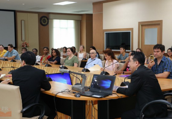 ภาพกิจกรรม โปรแกรมวิชาคณิตศาสตร์ จัดกิจกรรมสัมมนาวิชาการด้านวิชาคณิตศาสตร์และงานวิจัยโดยอาจารย์ต่างประเทศ