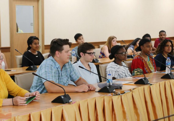 ภาพกิจกรรม โปรแกรมวิชาคณิตศาสตร์ จัดกิจกรรมสัมมนาวิชาการด้านวิชาคณิตศาสตร์และงานวิจัยโดยอาจารย์ต่างประเทศ