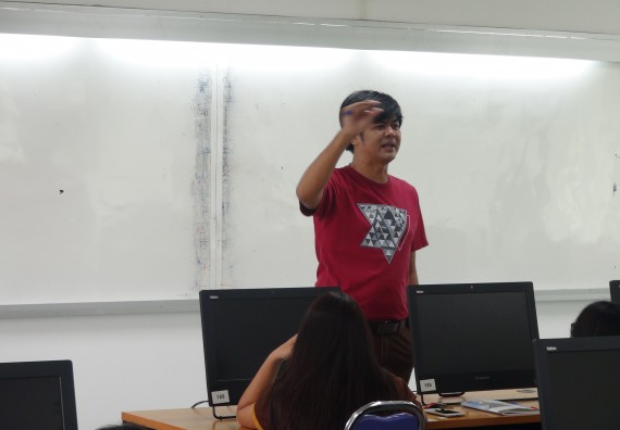 ภาพกิจกรรม โปรแกรมวิชาวิทยาการคอมพิวเตอร์ จัดกิจกรรมเตรียมความพร้อมในการเรียนรู้ในระดับอุดมศึกษา สำหรับนักศึกษาหลักสูตรเทคโนโลยีสารสนเทศ (หมู่เรียน 6113209)