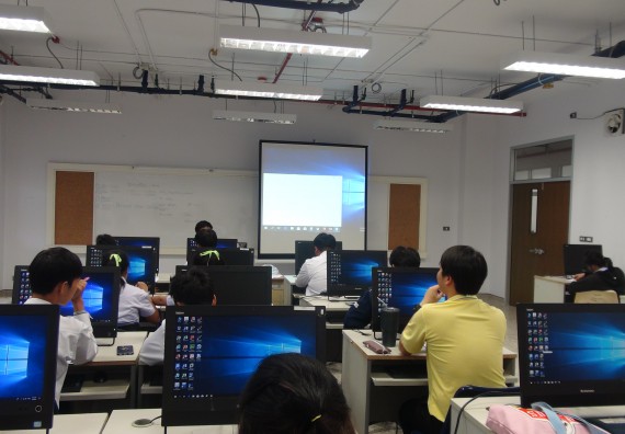 ภาพกิจกรรม โปรแกรมวิชาวิทยาการคอมพิวเตอร์ จัดกิจกรรมเตรียมความพร้อมในการเรียนรู้ในระดับอุดมศึกษา สำหรับนักศึกษาหลักสูตรเทคโนโลยีสารสนเทศ (หมู่เรียน 6113209)