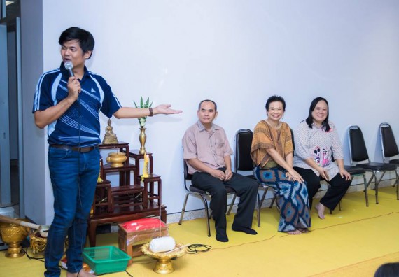 ภาพกิจกรรม โปรแกรมวิชาวิทยาการคอมพิวเตอร์ จัดกิจกรรมสายสัมพันธ์น้องพี่ ทำบุญ และกีฬา