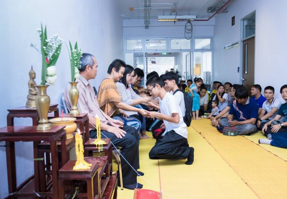 ภาพกิจกรรม โปรแกรมวิชาวิทยาการคอมพิวเตอร์ จัดกิจกรรมสายสัมพันธ์น้องพี่ ทำบุญ และกีฬา