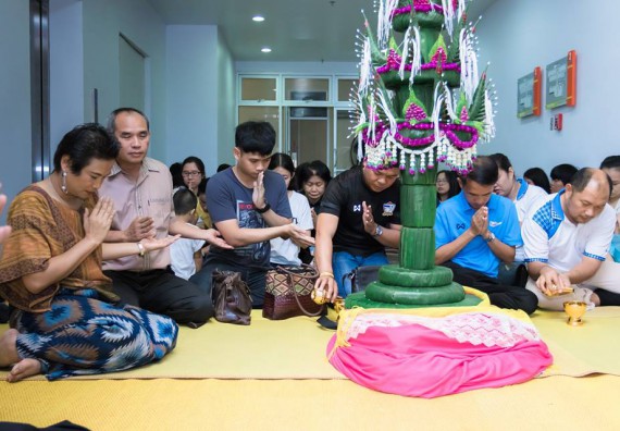 ภาพกิจกรรม โปรแกรมวิชาวิทยาการคอมพิวเตอร์ จัดกิจกรรมสายสัมพันธ์น้องพี่ ทำบุญ และกีฬา