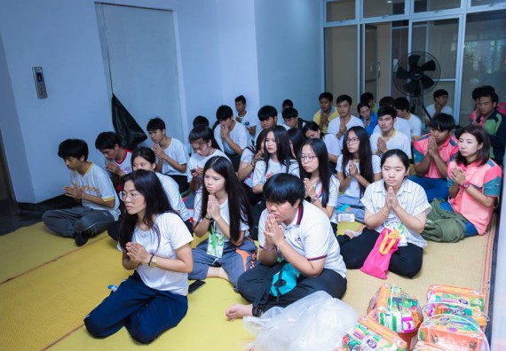 ภาพกิจกรรม โปรแกรมวิชาวิทยาการคอมพิวเตอร์ จัดกิจกรรมสายสัมพันธ์น้องพี่ ทำบุญ และกีฬา