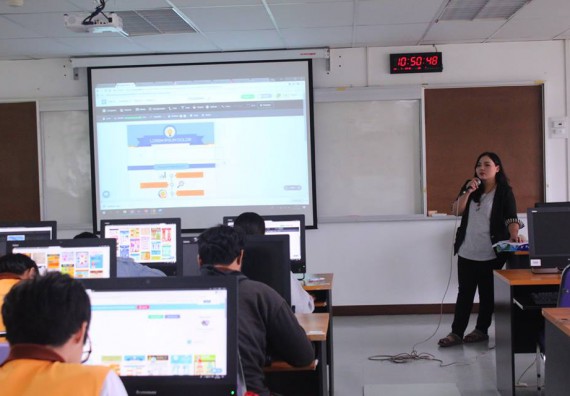 ภาพกิจกรรม โปรแกรมวิชาวิทยาการคอมพิวเตอร์ จัดกิจกรรมอบรมเชิงปฏิบัติการ InfoGraphic