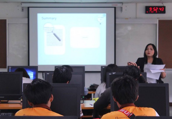 ภาพกิจกรรม โปรแกรมวิชาวิทยาการคอมพิวเตอร์ จัดกิจกรรมอบรมเชิงปฏิบัติการ InfoGraphic