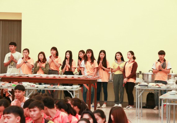 ภาพกิจกรรม สโมสรนักศึกษาคณะวิทยาศาสตร์และเทคโนโลยี จัดกิจกรรมทำบุญคณะวิทยาศาสตร์และเทคโนโลยี ประจำปี 2561