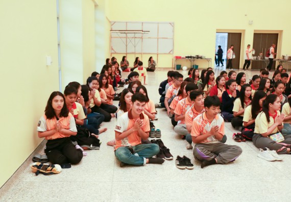 ภาพกิจกรรม สโมสรนักศึกษาคณะวิทยาศาสตร์และเทคโนโลยี จัดกิจกรรมทำบุญคณะวิทยาศาสตร์และเทคโนโลยี ประจำปี 2561