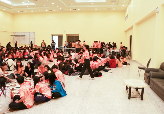 ภาพกิจกรรม สโมสรนักศึกษาคณะวิทยาศาสตร์และเทคโนโลยี จัดกิจกรรมทำบุญคณะวิทยาศาสตร์และเทคโนโลยี ประจำปี 2561