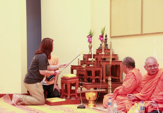 ภาพกิจกรรม สโมสรนักศึกษาคณะวิทยาศาสตร์และเทคโนโลยี จัดกิจกรรมทำบุญคณะวิทยาศาสตร์และเทคโนโลยี ประจำปี 2561