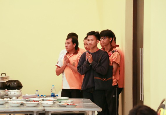 ภาพกิจกรรม สโมสรนักศึกษาคณะวิทยาศาสตร์และเทคโนโลยี จัดกิจกรรมทำบุญคณะวิทยาศาสตร์และเทคโนโลยี ประจำปี 2561