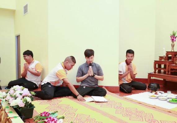 ภาพกิจกรรม สโมสรนักศึกษาคณะวิทยาศาสตร์และเทคโนโลยี จัดกิจกรรมทำบุญคณะวิทยาศาสตร์และเทคโนโลยี ประจำปี 2561