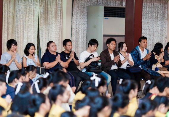 ภาพกิจกรรม สโมสรนักศึกษาคณะวิทยาศาสตร์และเทคโนโลยี จัด กิจกรรมบายศรีสู่ขวัญคณะวิทยาศาสตร์และเทคโนโลยี ประจำปี 2561