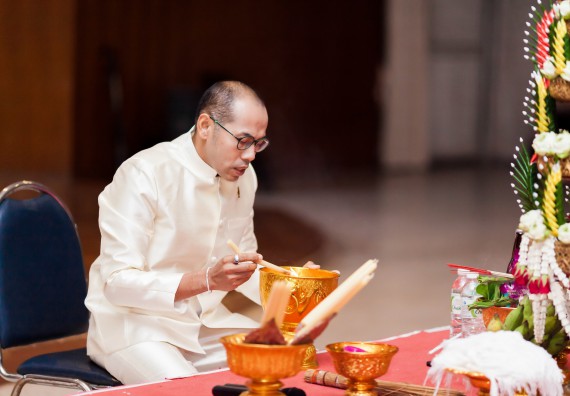 ภาพกิจกรรม สโมสรนักศึกษาคณะวิทยาศาสตร์และเทคโนโลยี จัด กิจกรรมบายศรีสู่ขวัญคณะวิทยาศาสตร์และเทคโนโลยี ประจำปี 2561