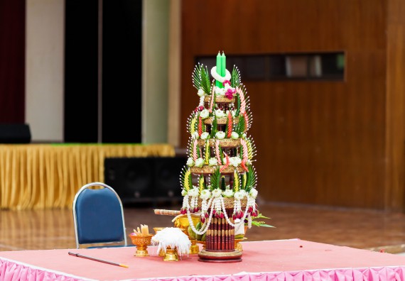 ภาพกิจกรรม สโมสรนักศึกษาคณะวิทยาศาสตร์และเทคโนโลยี จัด กิจกรรมบายศรีสู่ขวัญคณะวิทยาศาสตร์และเทคโนโลยี ประจำปี 2561