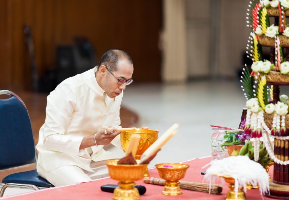 ภาพกิจกรรม สโมสรนักศึกษาคณะวิทยาศาสตร์และเทคโนโลยี จัด กิจกรรมบายศรีสู่ขวัญคณะวิทยาศาสตร์และเทคโนโลยี ประจำปี 2561