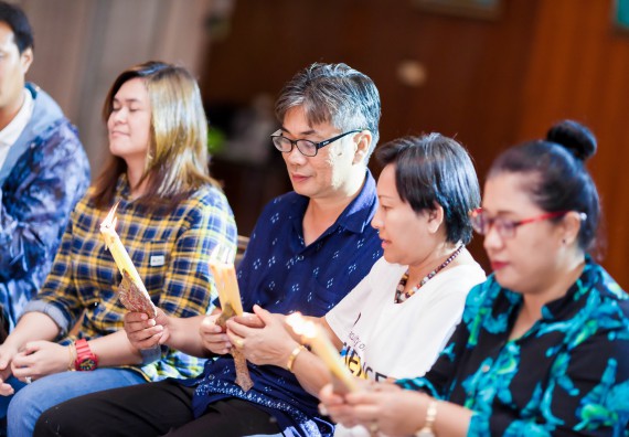 ภาพกิจกรรม สโมสรนักศึกษาคณะวิทยาศาสตร์และเทคโนโลยี จัด กิจกรรมบายศรีสู่ขวัญคณะวิทยาศาสตร์และเทคโนโลยี ประจำปี 2561
