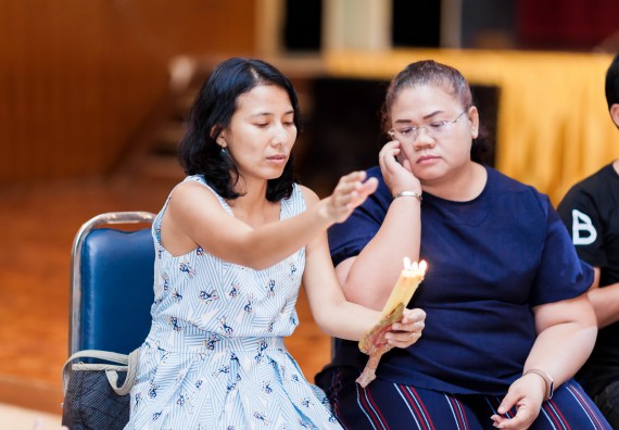 ภาพกิจกรรม สโมสรนักศึกษาคณะวิทยาศาสตร์และเทคโนโลยี จัด กิจกรรมบายศรีสู่ขวัญคณะวิทยาศาสตร์และเทคโนโลยี ประจำปี 2561