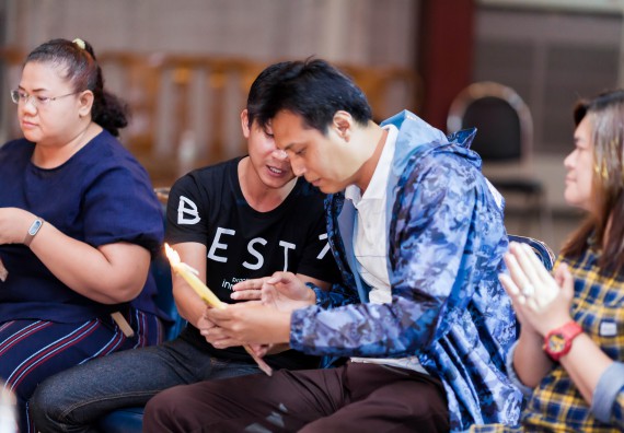 ภาพกิจกรรม สโมสรนักศึกษาคณะวิทยาศาสตร์และเทคโนโลยี จัด กิจกรรมบายศรีสู่ขวัญคณะวิทยาศาสตร์และเทคโนโลยี ประจำปี 2561