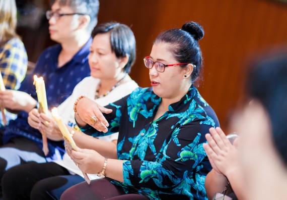 ภาพกิจกรรม สโมสรนักศึกษาคณะวิทยาศาสตร์และเทคโนโลยี จัด กิจกรรมบายศรีสู่ขวัญคณะวิทยาศาสตร์และเทคโนโลยี ประจำปี 2561