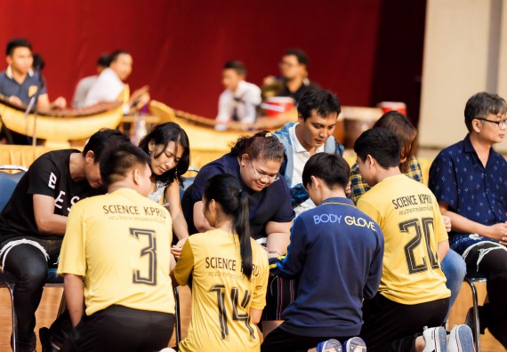 ภาพกิจกรรม สโมสรนักศึกษาคณะวิทยาศาสตร์และเทคโนโลยี จัด กิจกรรมบายศรีสู่ขวัญคณะวิทยาศาสตร์และเทคโนโลยี ประจำปี 2561