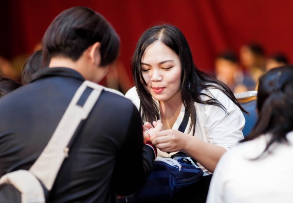 ภาพกิจกรรม สโมสรนักศึกษาคณะวิทยาศาสตร์และเทคโนโลยี จัด กิจกรรมบายศรีสู่ขวัญคณะวิทยาศาสตร์และเทคโนโลยี ประจำปี 2561