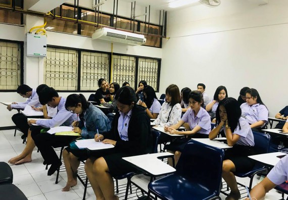 ภาพกิจกรรม โปรแกรมวิชาวิทยาศาสตร์สิ่งแวดล้อม จัดกิจกรรมเตรียมความพร้อมของนักศึกษาวิทยาศาสตร์สิ่งแวดล้อม ชั้นปีที่ 1