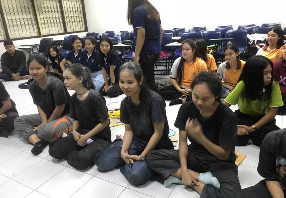 ภาพกิจกรรม โปรแกรมวิชาวิทยาศาสตร์สิ่งแวดล้อม จัดกิจกรรมเตรียมความพร้อมของนักศึกษาวิทยาศาสตร์สิ่งแวดล้อม ชั้นปีที่ 1