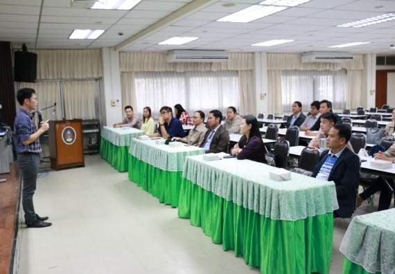 ภาพกิจกรรม คณะวิทยาศาสตร์และเทคโนโลยี จัดกิจกรรมอบรมและแลกเปลี่ยนเรียนรู้การจดสิทธิบัตรและอนุสิทธิบัตรจากผลงานวิชาการและงานวิจัยด้านวิทยาศาสตร์และเทคโนโลยี