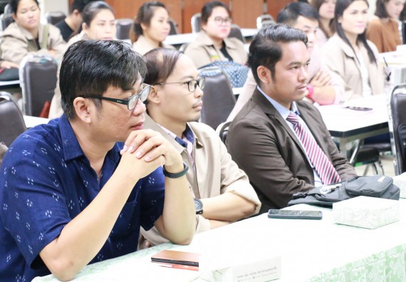 ภาพกิจกรรม คณะวิทยาศาสตร์และเทคโนโลยี จัดกิจกรรมอบรมและแลกเปลี่ยนเรียนรู้การจดสิทธิบัตรและอนุสิทธิบัตรจากผลงานวิชาการและงานวิจัยด้านวิทยาศาสตร์และเทคโนโลยี