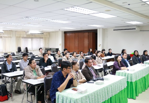 ภาพกิจกรรม คณะวิทยาศาสตร์และเทคโนโลยี จัดกิจกรรมอบรมและแลกเปลี่ยนเรียนรู้การจดสิทธิบัตรและอนุสิทธิบัตรจากผลงานวิชาการและงานวิจัยด้านวิทยาศาสตร์และเทคโนโลยี