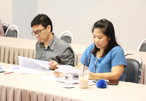 ภาพกิจกรรม คณะวิทยาศาสตร์และเทคโนโลยี จัดการประชุม เรื่อง การจัดทำงบประมาณแผ่นดิน ประจำปีงบประมาณ 2562