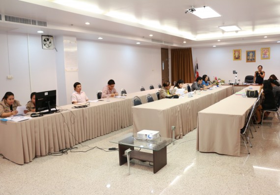 ภาพกิจกรรม คณะวิทยาศาสตร์และเทคโนโลยี จัดการประชุม เรื่อง การจัดทำงบประมาณแผ่นดิน ประจำปีงบประมาณ 2562