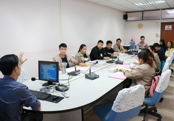 ภาพกิจกรรม คณะวิทยาศาสตร์และเทคโนโลยี จัดอบรมเชิงปฏิบัติการ เรื่อง หลักเกณฑ์และวิธีการประเมินค่างาน