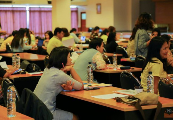 ภาพกิจกรรม คณะวิทยาศาสตร์และเทคโนโลยี เข้าร่วมโครงการฝึกอบรมเชิงปฏิบัติการ เรื่อง การวิเคราะห์และประเมินค่างาน