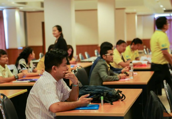 ภาพกิจกรรม คณะวิทยาศาสตร์และเทคโนโลยี เข้าร่วมโครงการฝึกอบรมเชิงปฏิบัติการ เรื่อง การวิเคราะห์และประเมินค่างาน