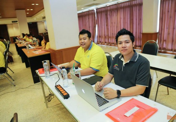 ภาพกิจกรรม คณะวิทยาศาสตร์และเทคโนโลยี เข้าร่วมโครงการฝึกอบรมเชิงปฏิบัติการ เรื่อง การวิเคราะห์และประเมินค่างาน