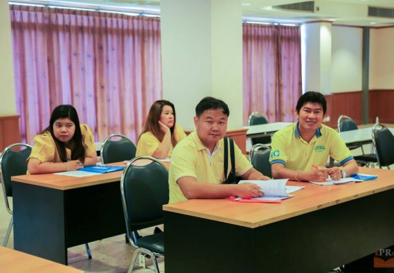 ภาพกิจกรรม คณะวิทยาศาสตร์และเทคโนโลยี เข้าร่วมโครงการฝึกอบรมเชิงปฏิบัติการ เรื่อง การวิเคราะห์และประเมินค่างาน