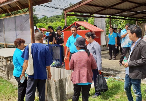 ภาพกิจกรรม โปรแกรมวิชาวิทยาศาสตร์สิ่งแวดล้อม จัดกิจกรรมการอบรมสัมมนาศึกษาดูงานการจัดการขยะมูลฝอย