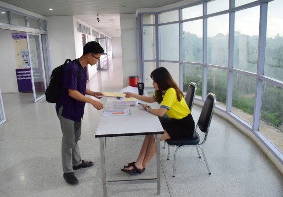 ภาพกิจกรรม คณะวิทยาศาสตร์และเทคโนโลยี เข้าร่วมโครงการอบรมหลักการเขียนภาษาอังกฤษเบื้องต้น